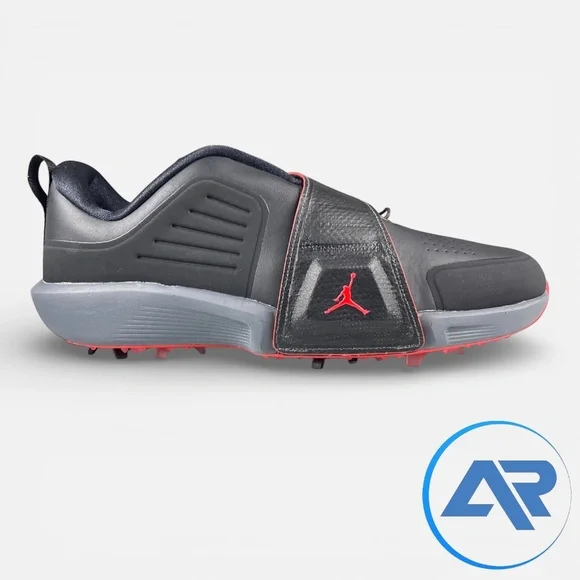 Nike Air Jordan Rev Golf Shoes Black Grey Infrared Men's Sizes FV6338-001